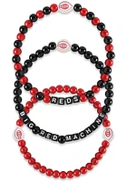 Cincinnati Reds Reds 3 Pack Team Mens Bracelet