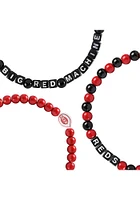 Cincinnati Reds Reds 3 Pack Team Mens Bracelet