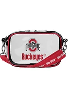 Forever Collectibles Ohio State Buckeyes Red Clear Camera Clear Bag