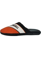 Forever Collectibles Cincinnati Bengals Action Curve Wordmark Youth Slippers