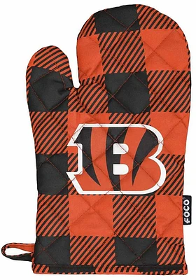 Cincinnati Bengals Buffalo Plaid BBQ Grill Mitt