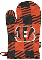 Cincinnati Bengals Buffalo Plaid BBQ Grill Mitt