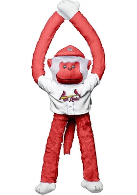 St Louis Cardinals Forever Collectibles  27in Jersey Monkey Plush - Red
