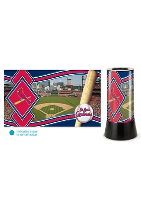 St Louis Cardinals Rotating Logo Table Lamp