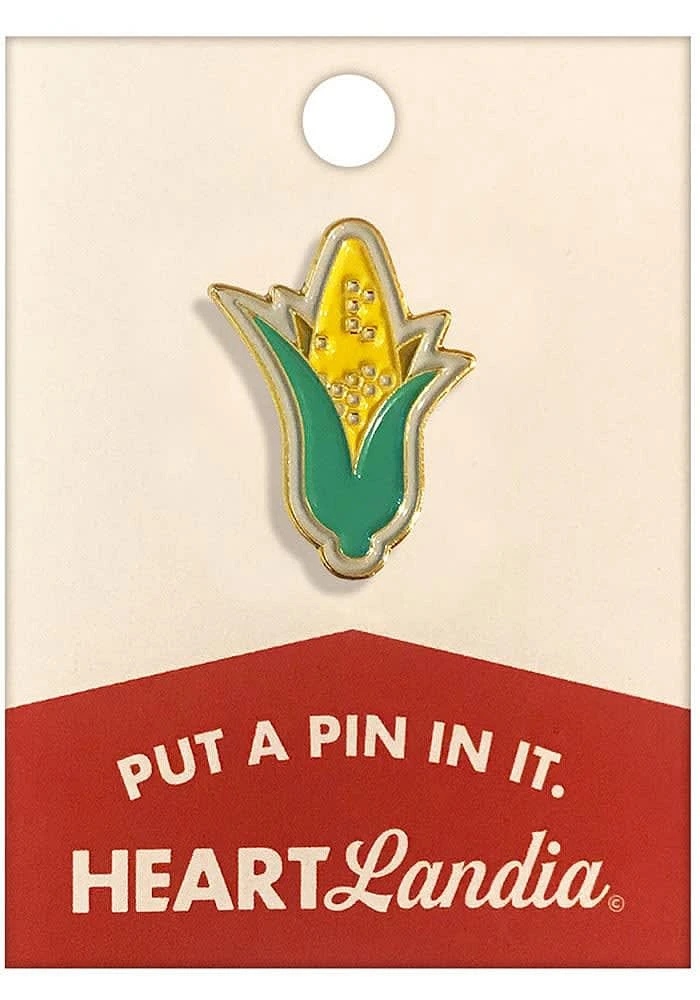 Nebraska Souvenir 1 inch in size Pin - Yellow