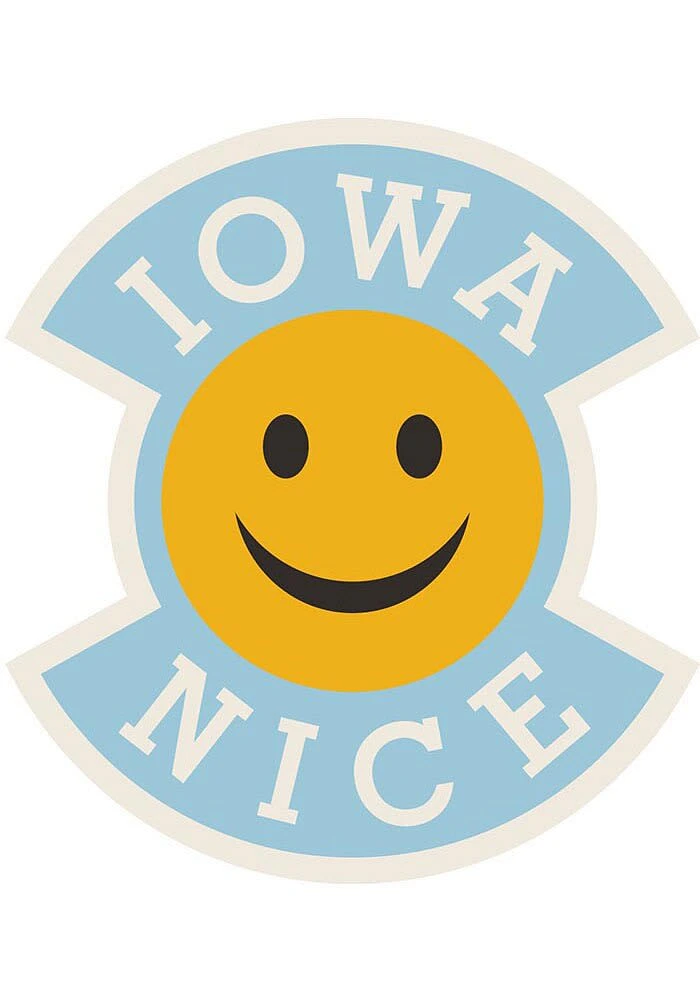 Iowa 3 inch - 4 inch in size (original) Stickers