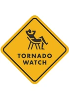 Tornado 3 inch - 4 inch in size Magnet
