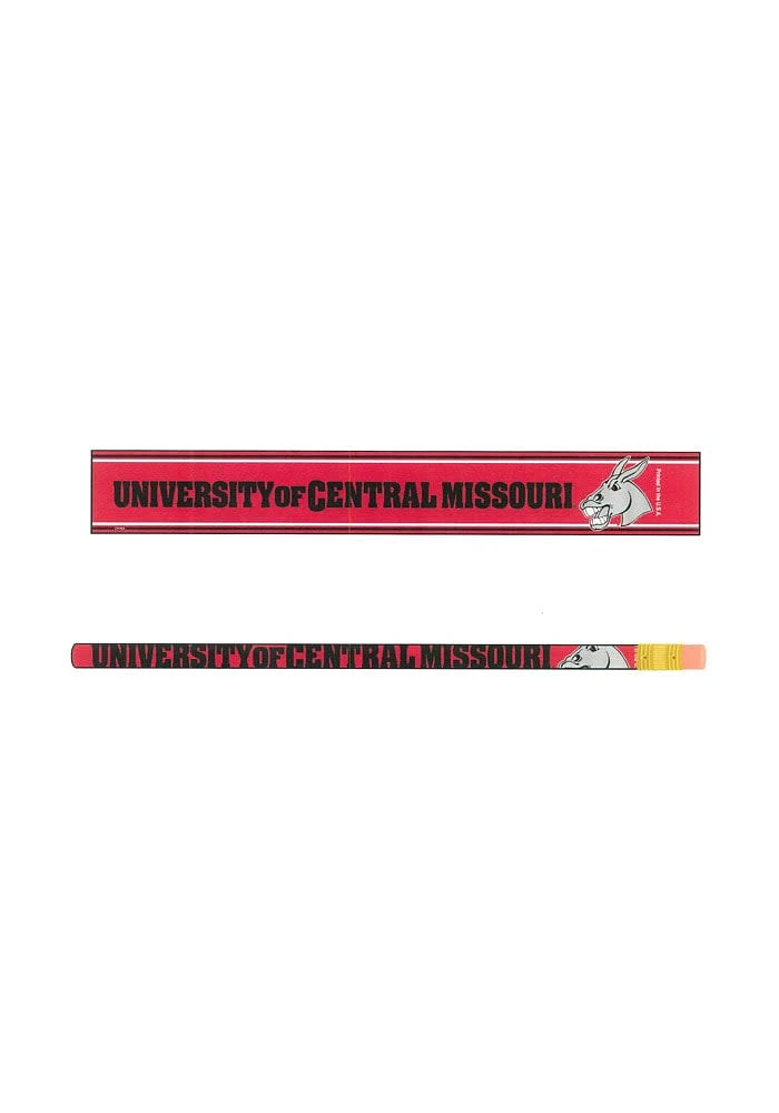Central Missouri Mules 6 Pack Pencil