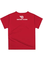 Vive La Fete Dayton Flyers Toddler Red Excavator Short Sleeve T-Shirt