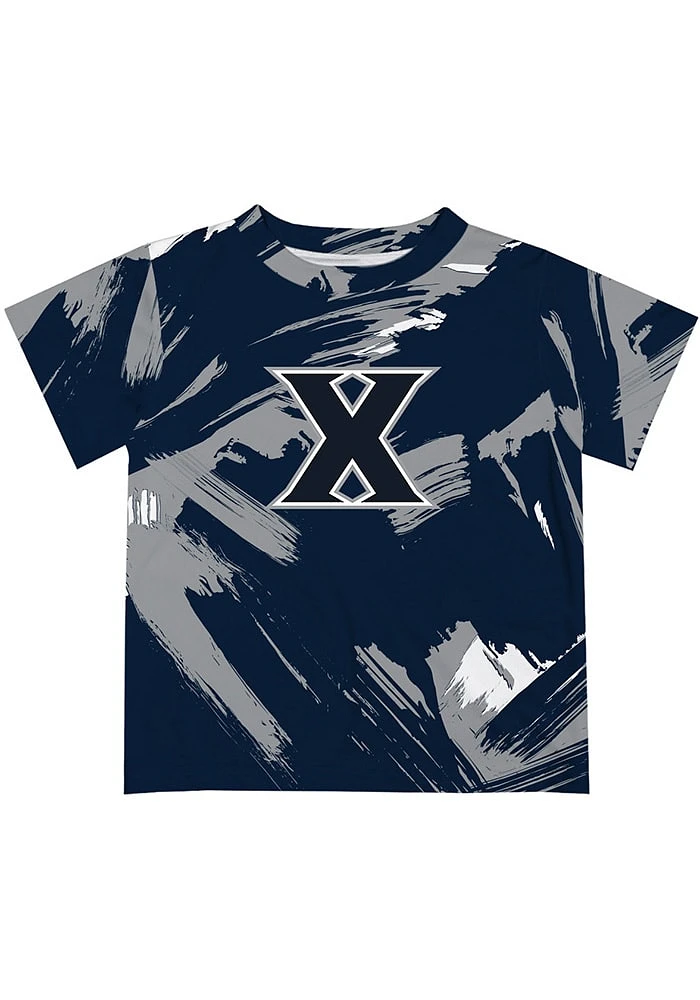 Vive La Fete Xavier Musketeers Infant Paint Brush Short Sleeve T-Shirt Black