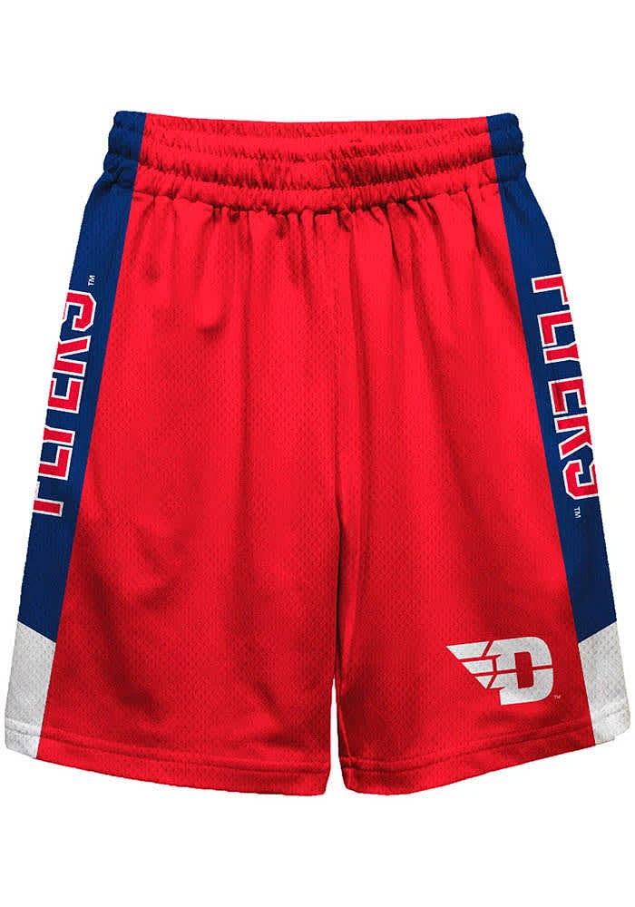 Vive La Fete Dayton Flyers Toddler Red Mesh Athletic Bottoms Shorts