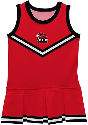 Vive La Fete Miami RedHawks Baby Red Britney Dress Set Cheer