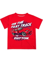 Vive La Fete Dayton Flyers Infant Fast Track Short Sleeve T-Shirt Red