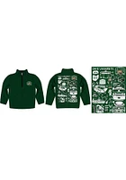 Vive La Fete Ohio Bobcats Toddler Impressions Long Sleeve Qtr Zip