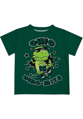 Vive La Fete Ohio Bobcats Infant Dino-Mite Short Sleeve T-Shirt Green