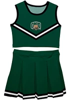 Vive La Fete Ohio Bobcats Toddler Girls Green Ashley 2 Pc Sets Cheer