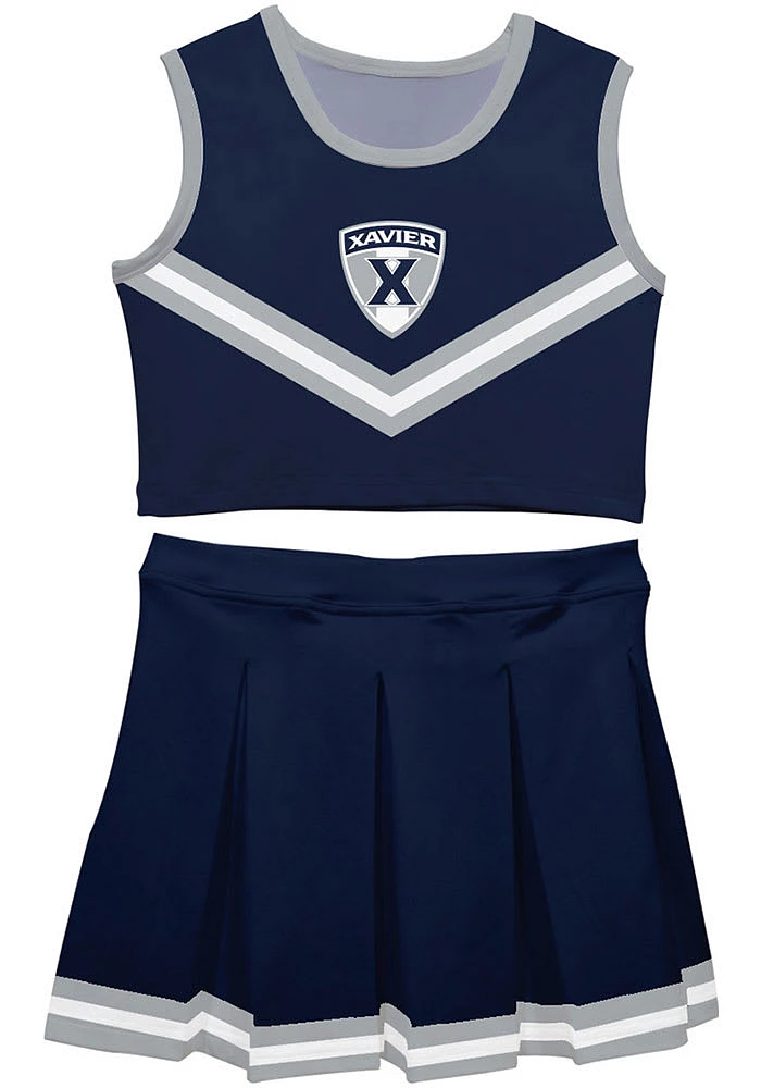 Vive La Fete Xavier Musketeers Toddler Girls Blue Ashley 2 Pc Sets Cheer