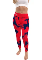 Vive La Fete Dayton Flyers Womens Red Paint Brush Plus Athletic Pants