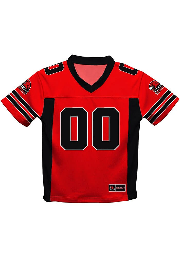 Vive La Fete Miami RedHawks Toddler Red Mesh Football Jersey