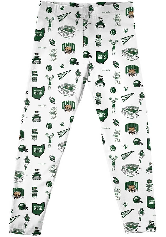 Vive La Fete Ohio Bobcats Infant Girls Impressions Bottoms Leggings