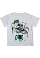 Vive La Fete Ohio Bobcats Youth Helmet Short Sleeve T-Shirt