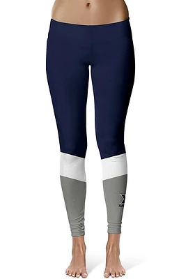 Vive La Fete Xavier Musketeers Womens Blue Colorblock Plus Athletic Pants