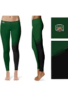 Vive La Fete Ohio Bobcats Womens Green Colorblock Plus Athletic Pants