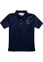 Vive La Fete Xavier Musketeers Toddler Navy Blue Team Short Sleeve Polo Shirt