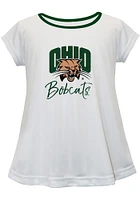 Vive La Fete Ohio Bobcats Girls Script Blouse Short Sleeve Tee