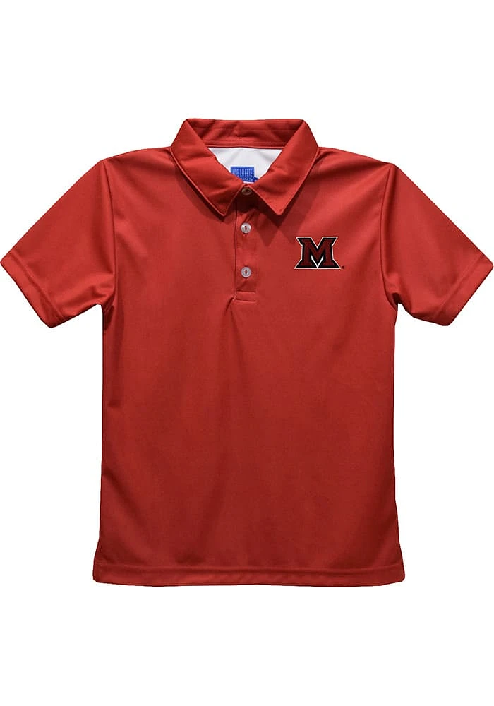 Vive La Fete Miami RedHawks Youth Team Short Sleeve Polo Shirt