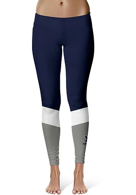 Vive La Fete Xavier Musketeers Womens Blue Colorblock Pants