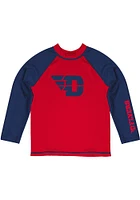 Vive La Fete Dayton Flyers Toddler Red Rash Guard Long Sleeve T-Shirt