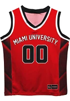 Vive La Fete Miami RedHawks Toddler Red Mesh Jersey Basketball