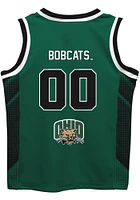 Vive La Fete Ohio Bobcats Toddler Green Mesh Jersey Basketball