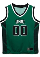 Vive La Fete Ohio Bobcats Toddler Green Mesh Jersey Basketball