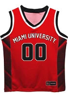 Vive La Fete Miami RedHawks Youth Mesh Red Basketball Jersey