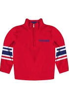 Vive La Fete Dayton Flyers Toddler Red Felix Long Sleeve Qtr Zip