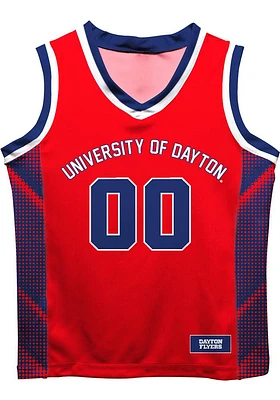 Vive La Fete Dayton Flyers Youth Kevin Red Basketball Jersey