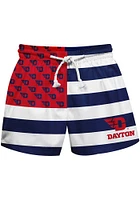 Vive La Fete Dayton Flyers Baby Red Flag Swim Trunks