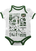 Vive La Fete Ohio Bobcats Baby Impressions Short Sleeve One Piece