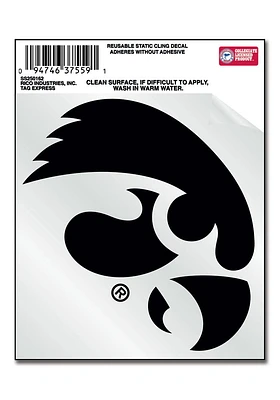 Iowa Hawkeyes Small Design Auto Static Cling