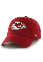 47 Kansas City Chiefs Clean Up Iconic Adjustable Hat - Red