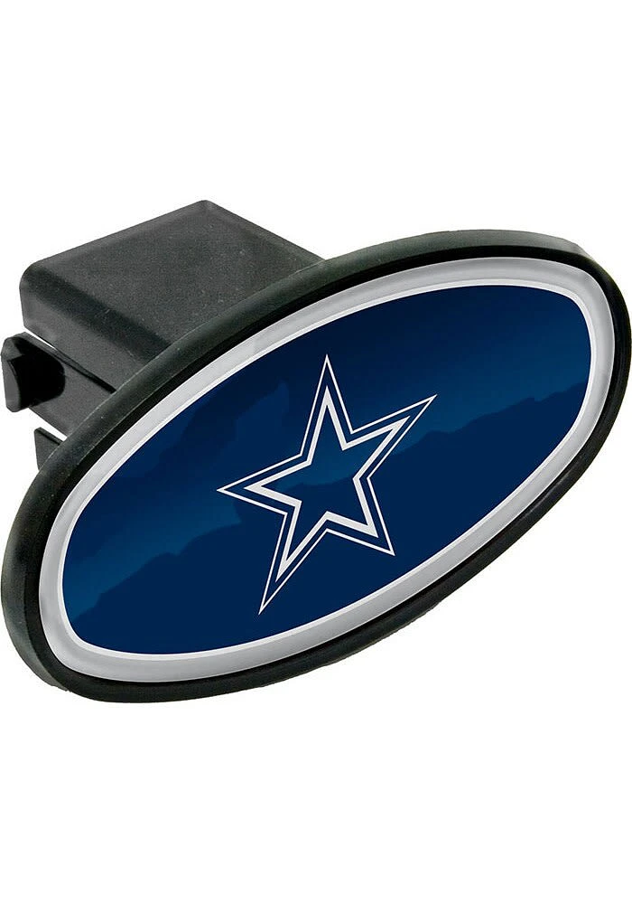 Dallas Cowboys Plastic Oval Car Accessory Hitch Cover