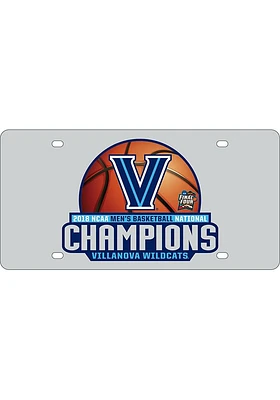 Villanova Wildcats 2018 NCAA Champs Car Accessory License Plate
