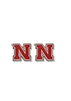 Nebraska Cornhuskers Post Earrings Womens Earrings