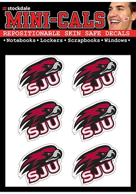 Saint Josephs Hawks 6 Pack Tattoo