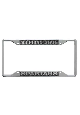Michigan State Spartans Carbon Fiber License Plate Frame
