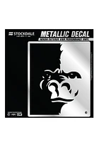 Pitt State Gorillas 6x6 Metallic Auto Decal - Black