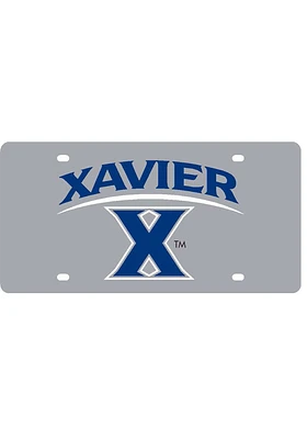 Xavier Musketeers Logo Car Accessory License Plate