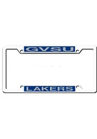 Grand Valley State Lakers Team Name Chrome License Frame